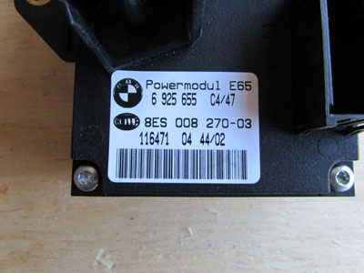 BMW Power Module Control Unit 61356925655 E65 E66 745i 745Li 750i 750Li 760i 760Li3